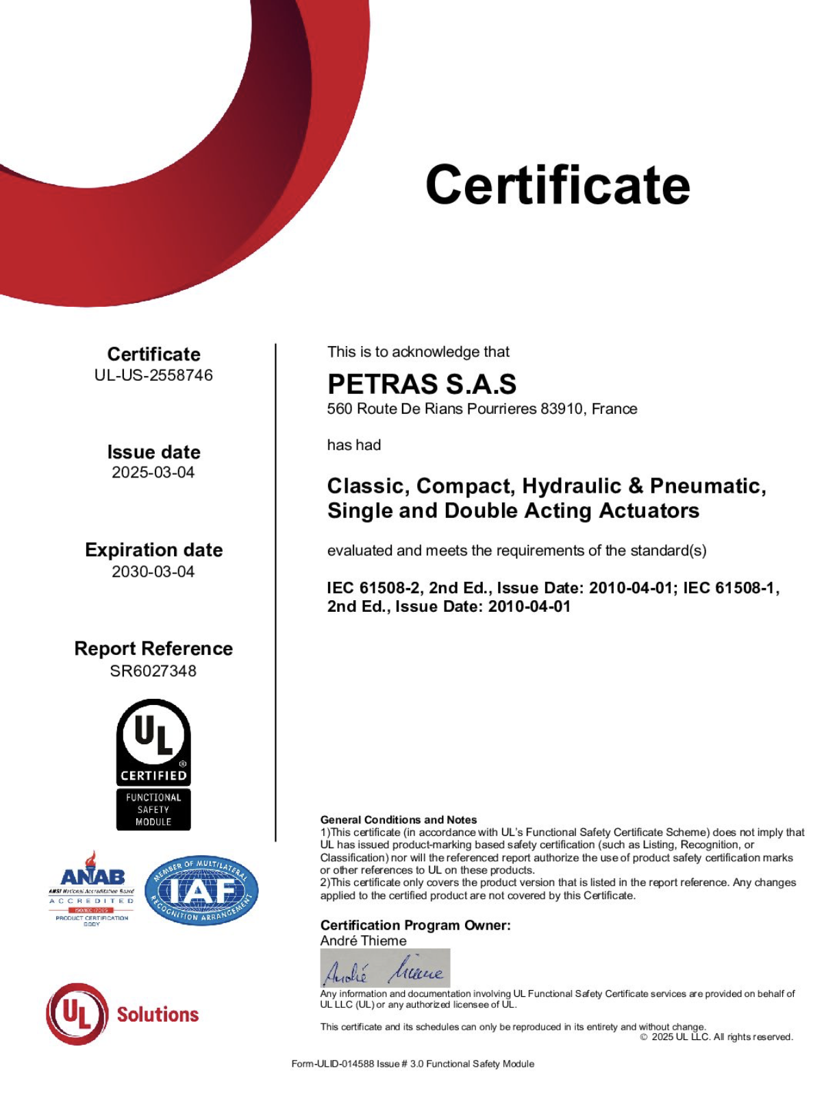 directive 2006/42/CE